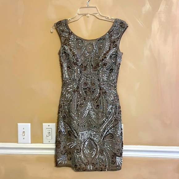 shail k Dresses & Skirts - Beautiful beaded silk dress